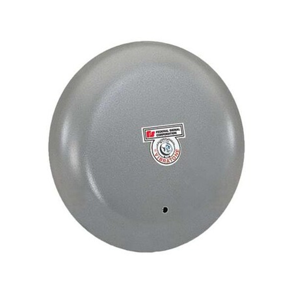 Gong Bell, Bell, Continuous, Not Applicable, 102 dBA, Gray, Ceiling; Wall Mount