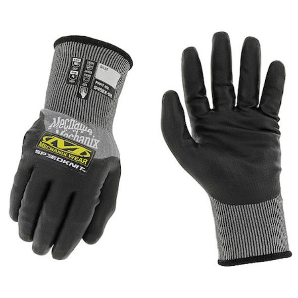 Knit Gloves, Cut Level A6 ,Foam Nitrile ,Sandy ,L 1 PR