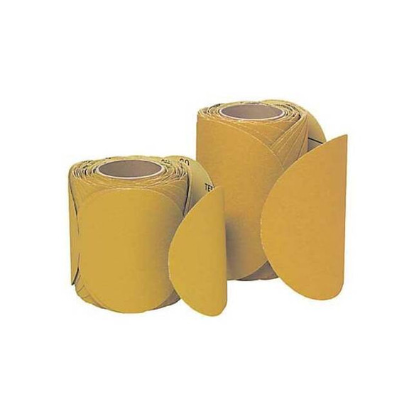 3m PSA Disc Roll,No Hole,6 In,80G,AlO,PK400 7000118092
