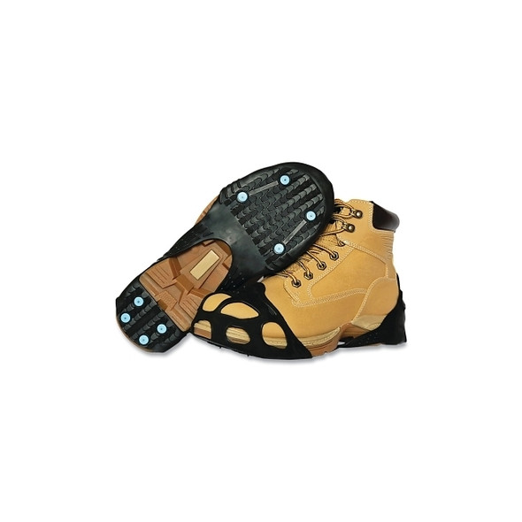Industrial Ice + Snow All Purpose Industrial-Grade Traction Aid, Rubber, Ice Diamond™ Spikes, Black, X-Large