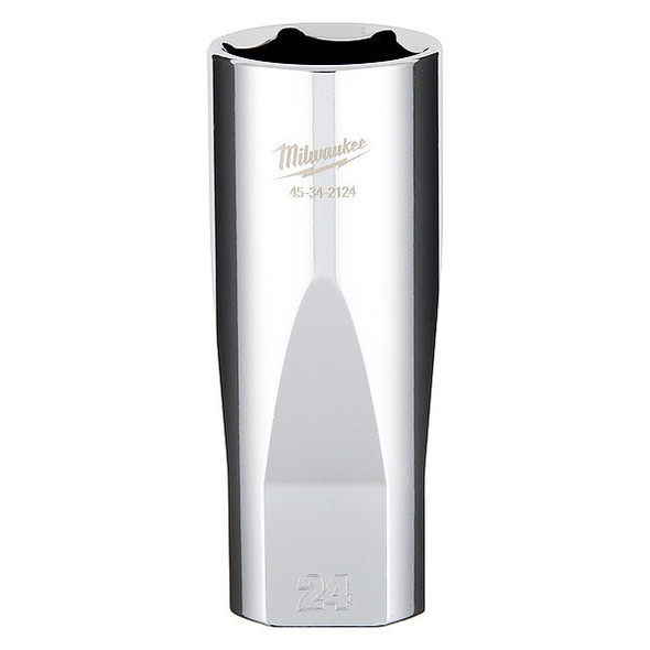 Milwaukee Tool 1/2" Drive 24mm Deep Socket 45-34-2124