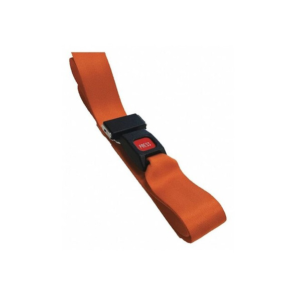Dick Medical Supply Strap,Orange,5 ft. L x 2-1/2" W x 3" H 11051 OR