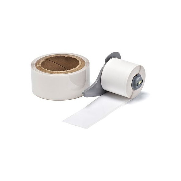 Brady ContinuousLabelStock,White,Gloss,2inW M7-2000-483-WT-KT