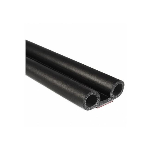 Trim-Lok Weather Seal,EPDM Rubber,Black,100 ft L X1145BT-100