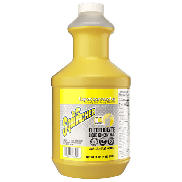 Sqwincher® Regular Liquid Concentrate, 64 oz Bottles, 5 gal Yield