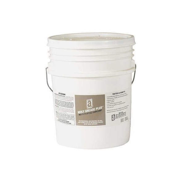 Multipurpose Grease, 35 lb, Pail, Mineral Base, 375 Degrees F Max Op Temp, Black