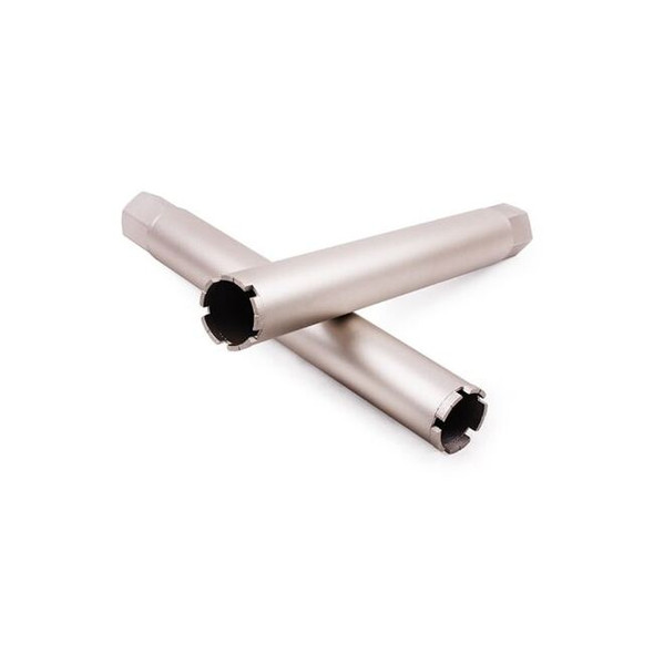 Diamond Vantage Core Bit, 8" Core Dia, 16-3/4" L, Wet 08016JWHAX2