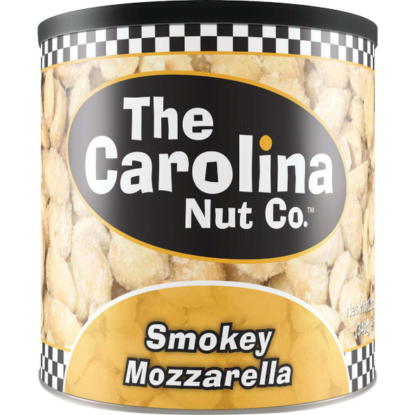 The Carolina Nut Company 12 Oz. Smokey Mozzarella Peanuts 11012 Pack of 6