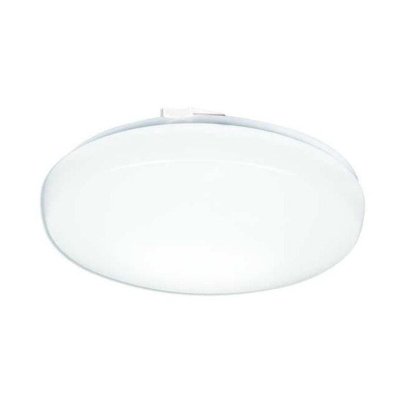 Lithonia Lighting LEDFlushMountLight,133/4inD,White,Steel FMLRL 14 20840 M4