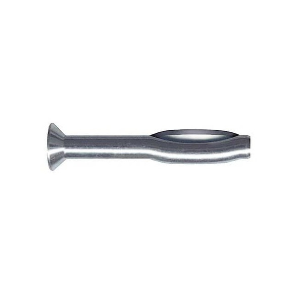 Sup-R-Split Nail Drive Anchor, 1/4" Dia., 2" L, Alloy Steel Zinc Plated, 100 PK