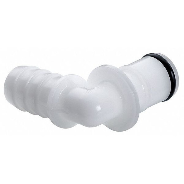Colder Coupler,Push In,Acetal,White APCD23006