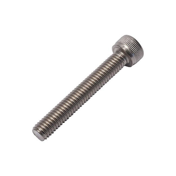 Allied Titanium M6-1.00 x Socket, Socket Head Cap Screw, Plain Titanium 0107479