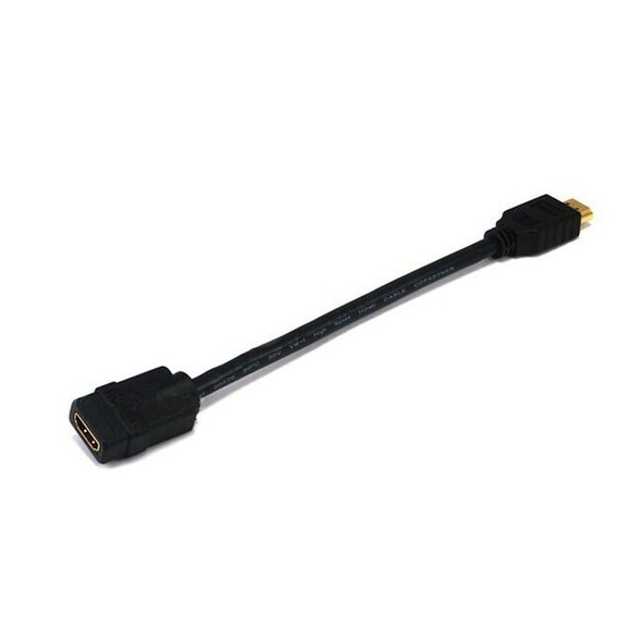 Monoprice HDMI Port Saver,Black,8 in,28AWG 2891