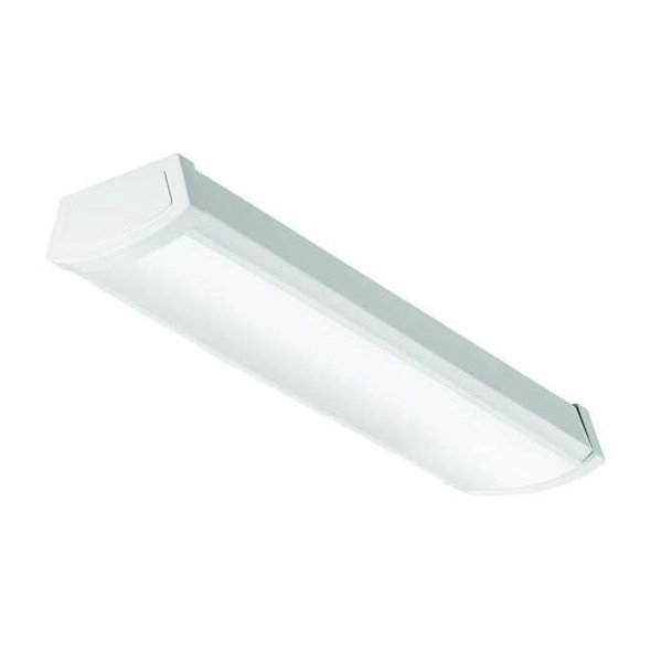 Lithonia Lighting LED Wraparound Fixture,2 ft L,1400 lm FMLWL 24 840