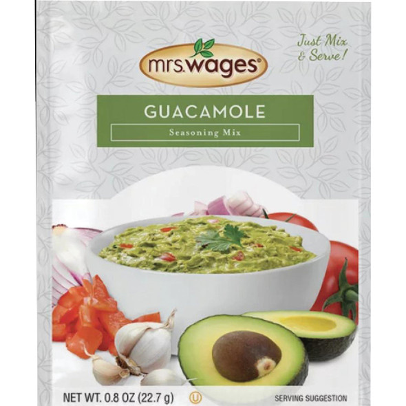 Mrs. Wages 0.8 Oz. Guacamole Seasoning Mix W616-K7425