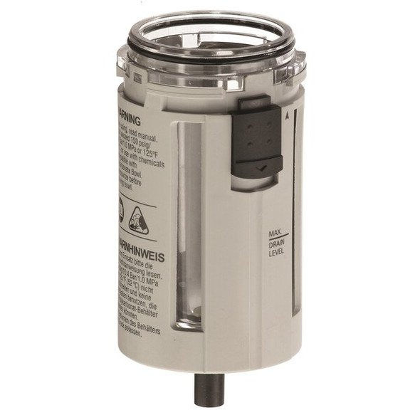 Aro Poly Bowl, Manual Drain,104320 104320