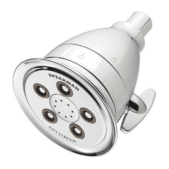 Speakman Shower Head, Polished Chrome, Wall S-2005-HBF-E175