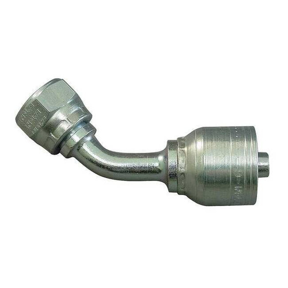 Eaton Aeroquip Hose Fitting,Crimp, Metric,45,5/8,M30X2 1A16DSA10