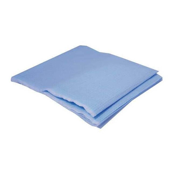 Medsource Specialty Cot Sheet,Blue,84" L,PK50 MS-44100