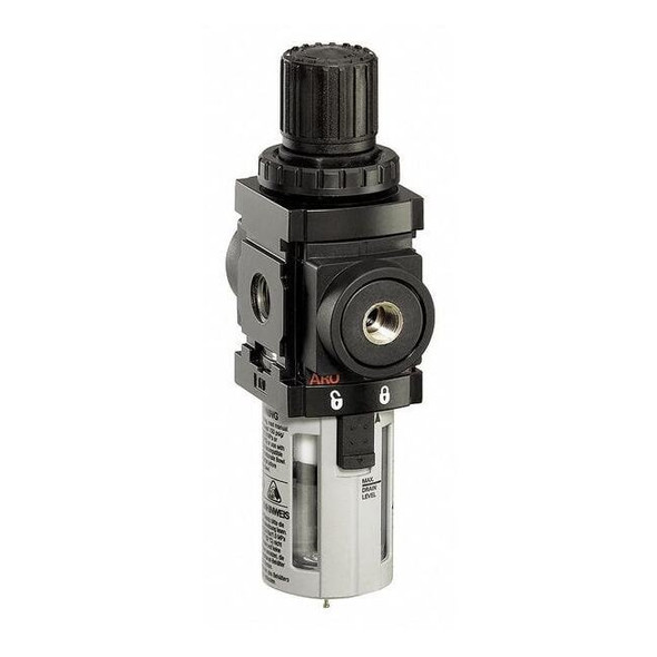 Aro Filter/Regulator,6.20 In. H,2.91 In. W P39124-200