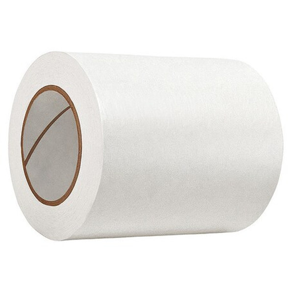 Masking Tape, 1/2 in W x 60 yd L, 4.9 mil Thick, White, Rubber Adhesive, 72 PK