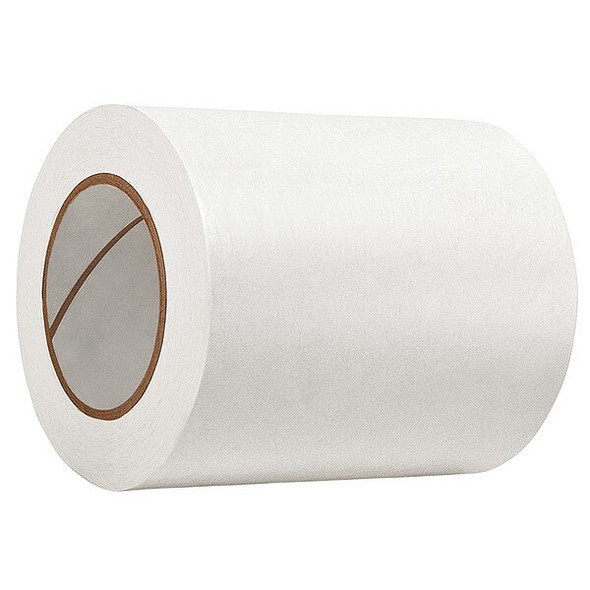 Masking Tape, 1 in W x 60 yd L, 4.9 mil Thick, White, Rubber Adhesive, 36 PK