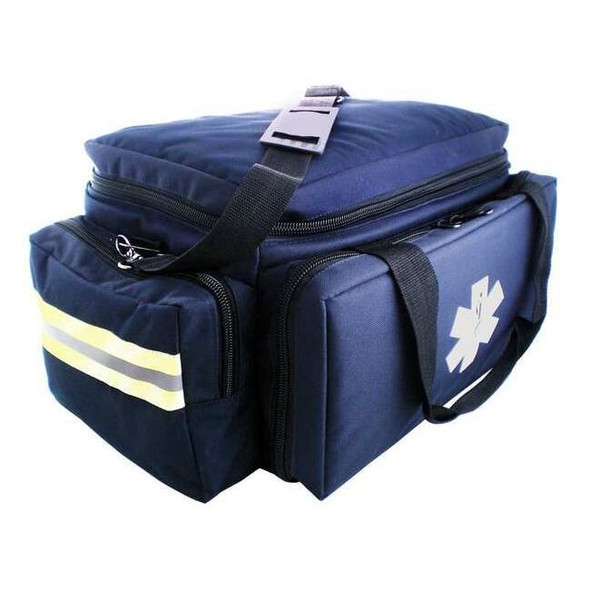 Medsource Trauma Bag, Polypropylene, 17 1/2 in L, 10 in W, Blue MS-B3331