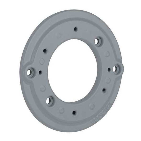 Hubbell Killark HazAdapterPlate,5 1/2"L,3"W,5 1/4"H,Gray VBA