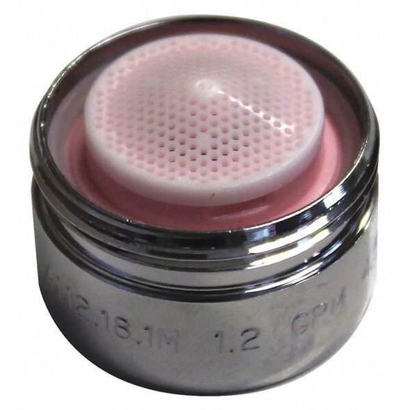 1.2 gpm Faucet Accessory, 13/16"-27 Thread Size, Chrome, Brass & Plastic