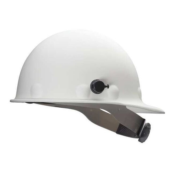 Hard Hat, Roughneck P2A, Fiberglass, 8 Point Ratchet, Type 1, Class G, White