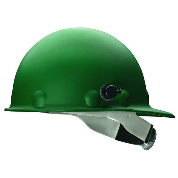 Hard Hat, Roughneck P2HN, Fiberglass, 8 Point Ratchet, Type 1, Class G, Green