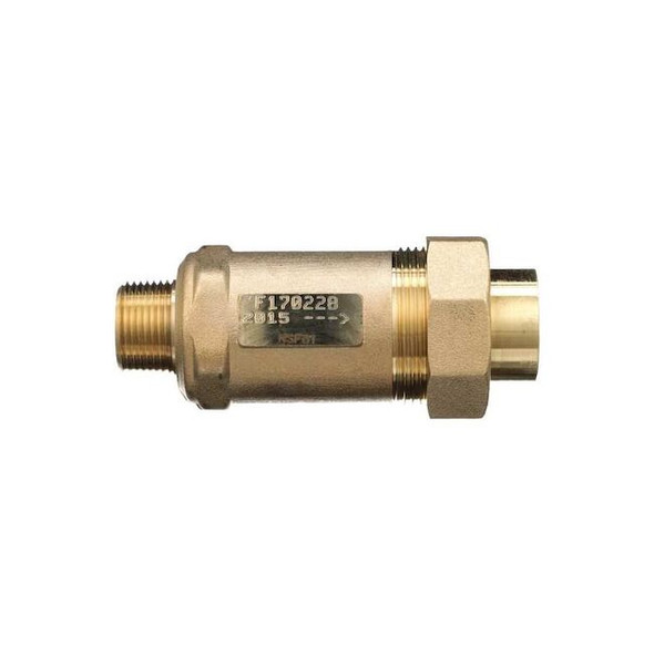 Wilkins Dual Check Valve,Bronze,3/4",MNPTxFNPT 34MX34UF-700XL