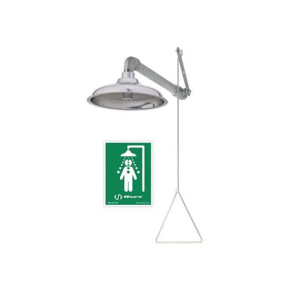 Haws Emergency Shower,Horizontal,20 gpm 8133H