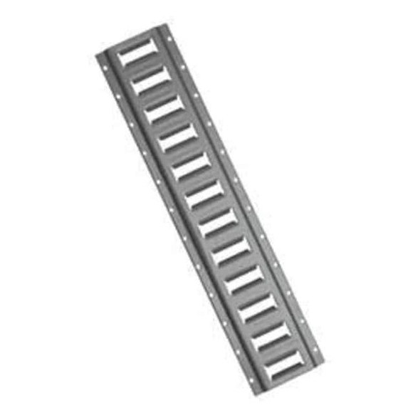 Keeper E-Track,5" W,2,000 lb,Gray 04304