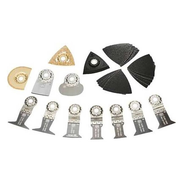 Fein Oscillating Tool BladeSet, 26pcs, W-1.375"to3.125" 35222967060