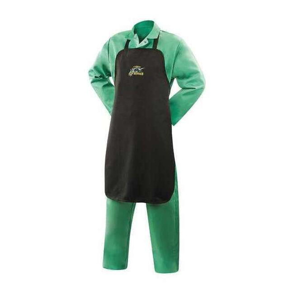 Steiner Welding Apron, Aramid, 36 in Length, Black 13625