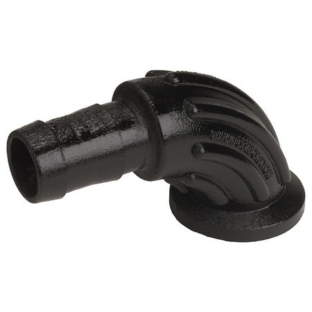 Banjo PP, 90 Elbow, 1 in, 1 in M100BRBSWP90