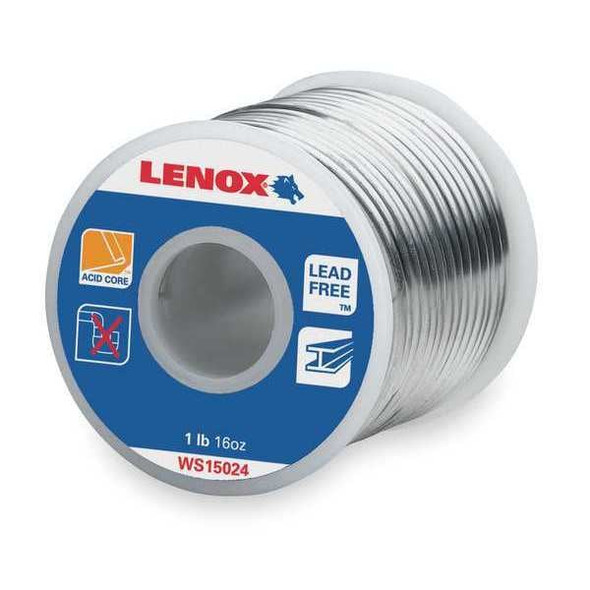 Harris Lead Free Solder,Dia 0.118 In,1lb SB61