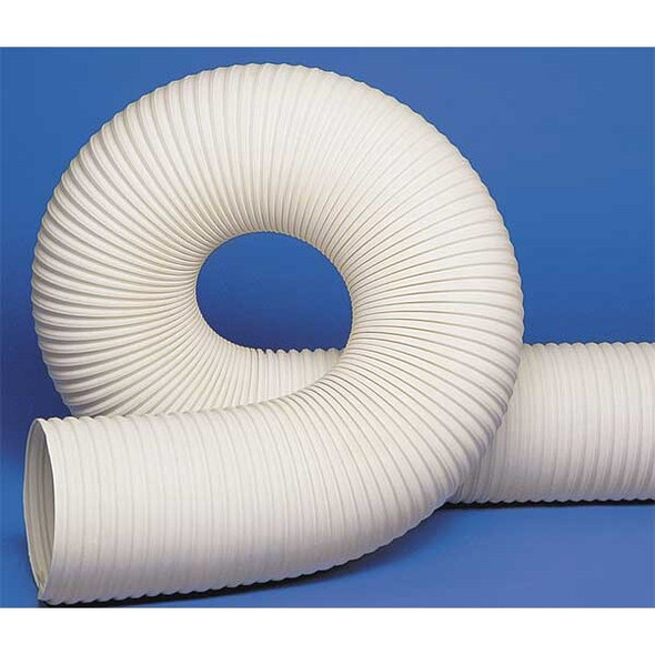 Hi-Tech Duravent Ducting Hose,6 In. ID,25 ft. L,Rubber 2001-0600-3025