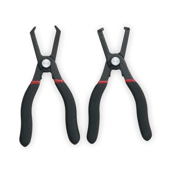 Gearwrench 2 Piece Push Pin Plier Set Double Cushion Grip Handle 41840D