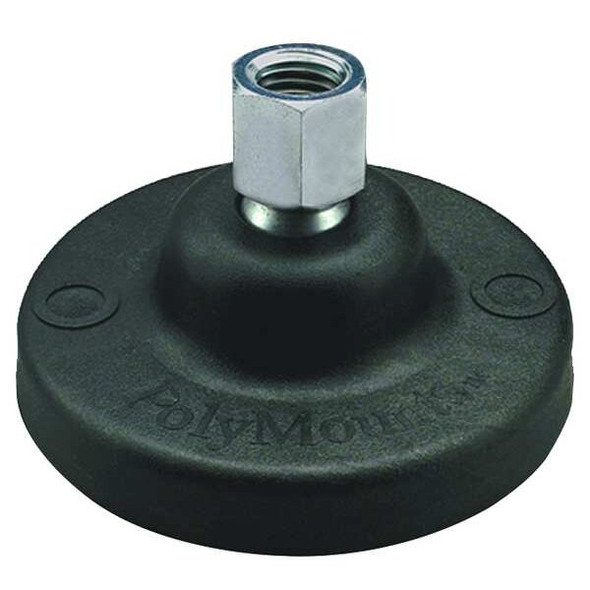 S & W Manufacturing Leveling Mount,Boltless,3/4-10,5 in Base BNYLD5-T