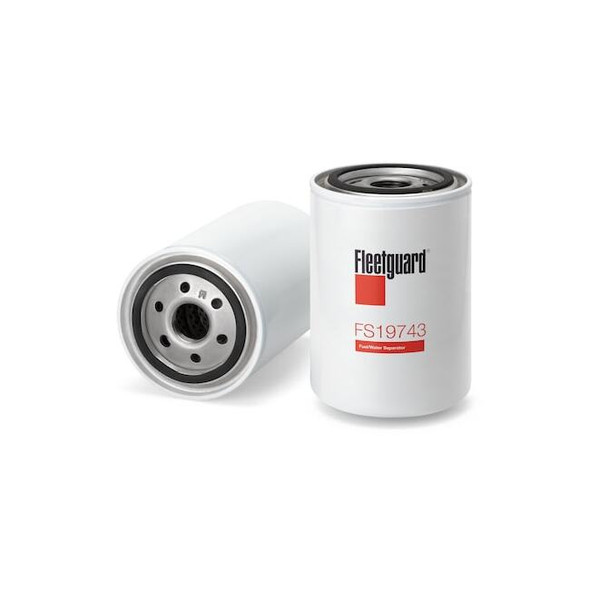Fleetguard Fuel Filter,5.375 in H,Spin-On FS19743
