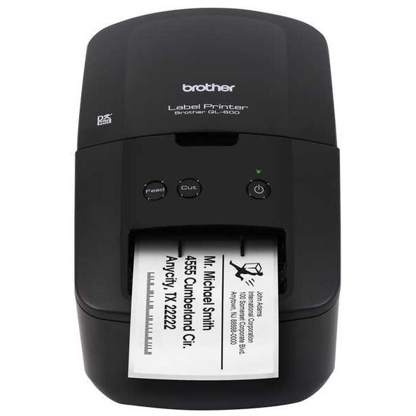 Brother Desktop Printer,Single Color Printing QL600