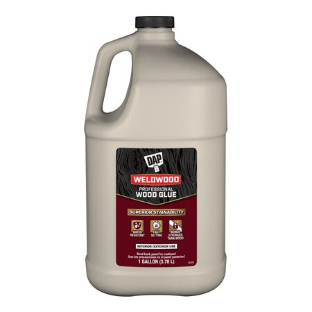 Dap Professional Wood Glue, Weldwood Series, 1 gal, Jug 7079800483