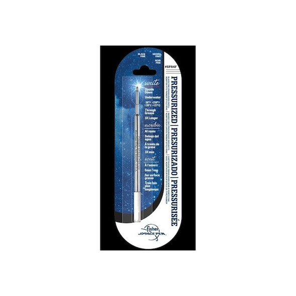 Fisher Space Pen Pen Ink Cartridge,Black,Ballpoint SPR4F