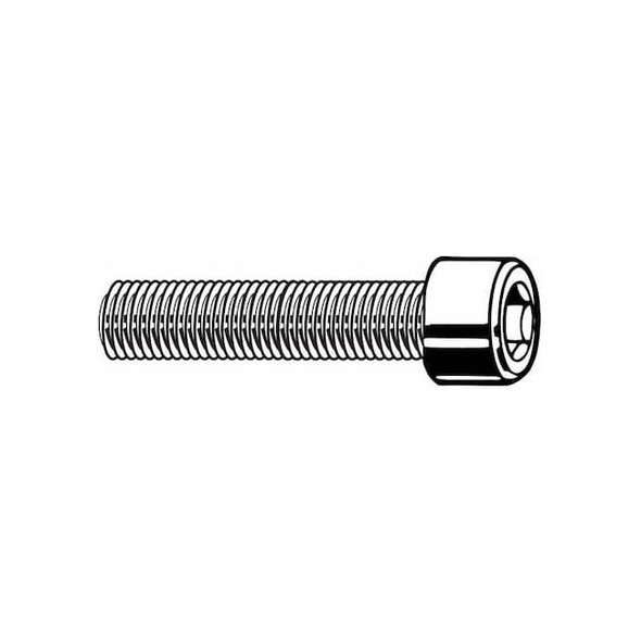 3/4"-16 Socket Head Cap Screw, Socket, Black Oxide Steel, 1-3/4 in Length, 5 PK