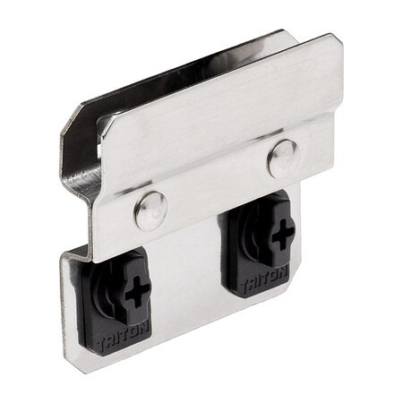 Triton Products Stainless Steel BinClip for Stainless Steel LocBoard, PK3 67500