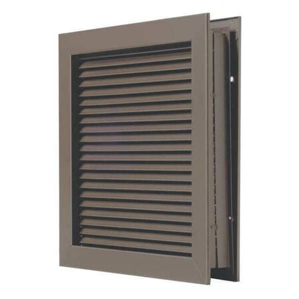 National Guard Self Attaching Louver,Dark Bronze L-700-RXDKB-20x20