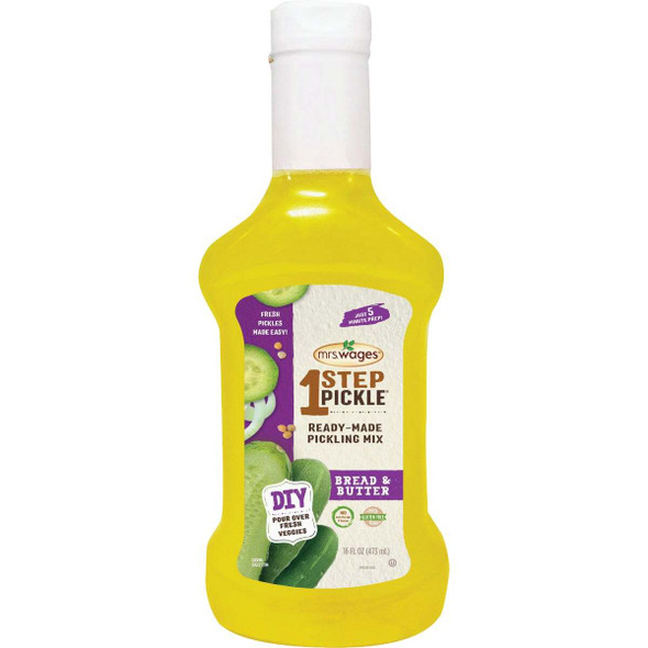 Mrs. Wages 16 Oz. 1 Step Pickle Bread & Butter Dill Pickling Mix WG1S070002