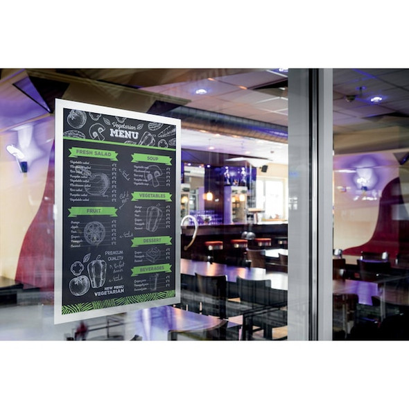 Manufacturer Varies Sign Holder,8-1/2" x 11",PVC,PK2 487V60